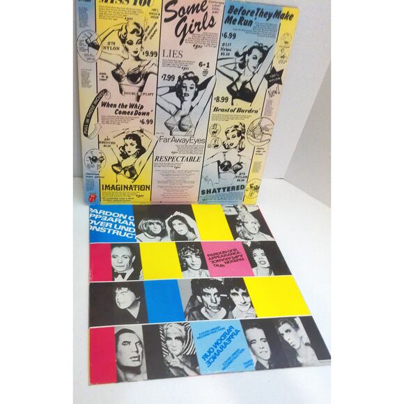 Rolling Stones Some Girls Vinyl VG+ COC39108 - Picture 2 of 5